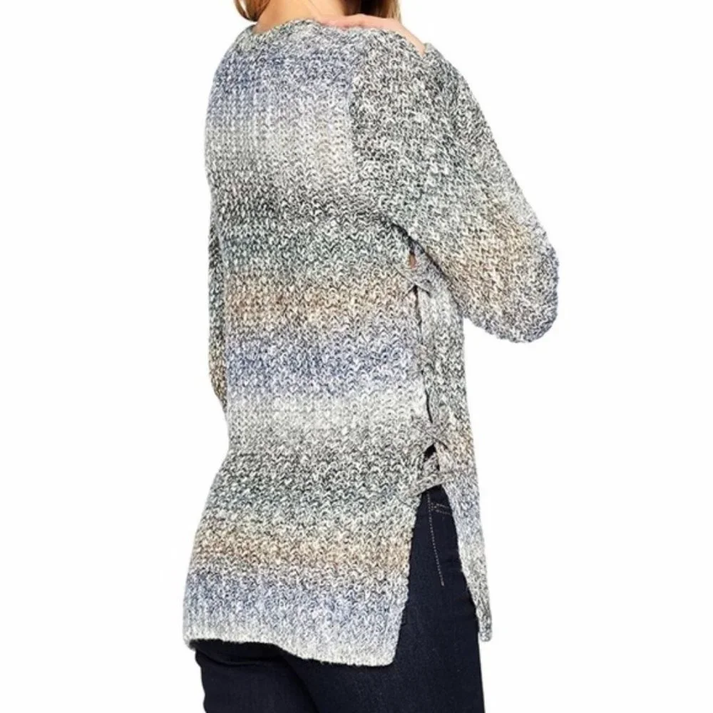 LUCKY BRAND MultiColor Ombre Sweater - Picture 3 of 9